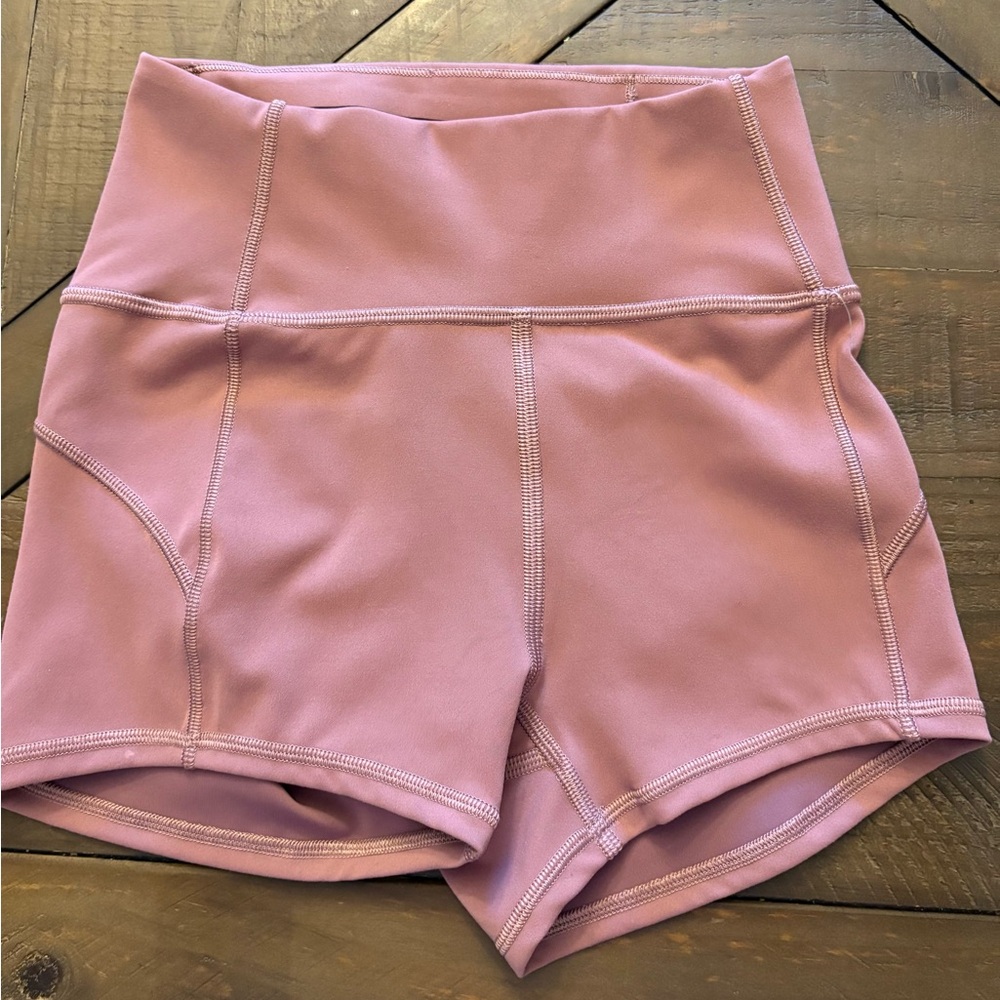 lululemon athletica High-Waisted Mauve Shorts